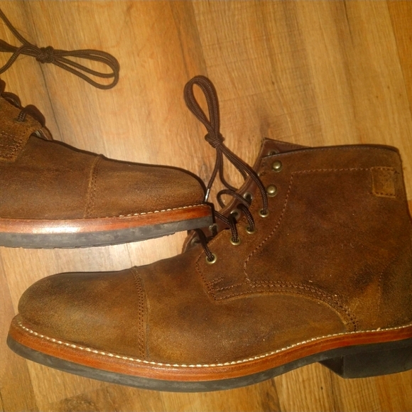 Trask Brown Leather Boots - Picture 8 of 10